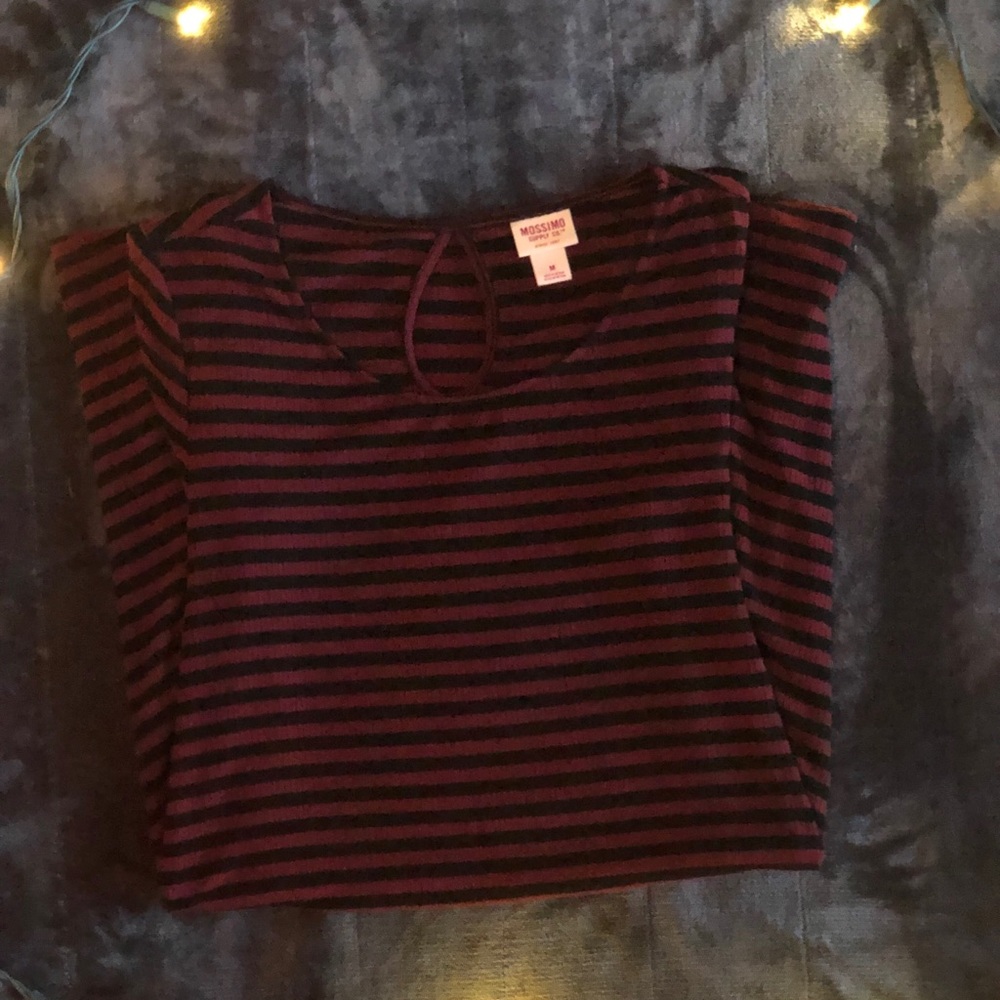 Striped Tee shirt dress